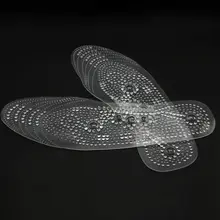 1 пара силиконовые стельки для магнитной терапии прозрачная стелька для похудения Массажная обувь для ухода за ногами анатомическая стелька для потери ног