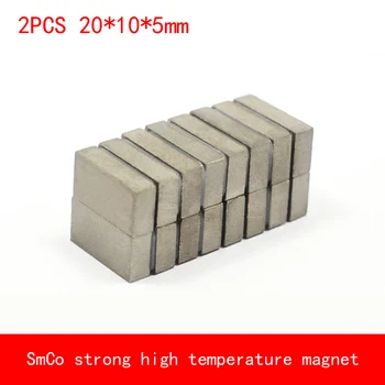 

2PCS rectangle 20*10*5mm working max 360 Celsius High temperature magnet strong SmCo magnet 20X10X5MM permanent magnet