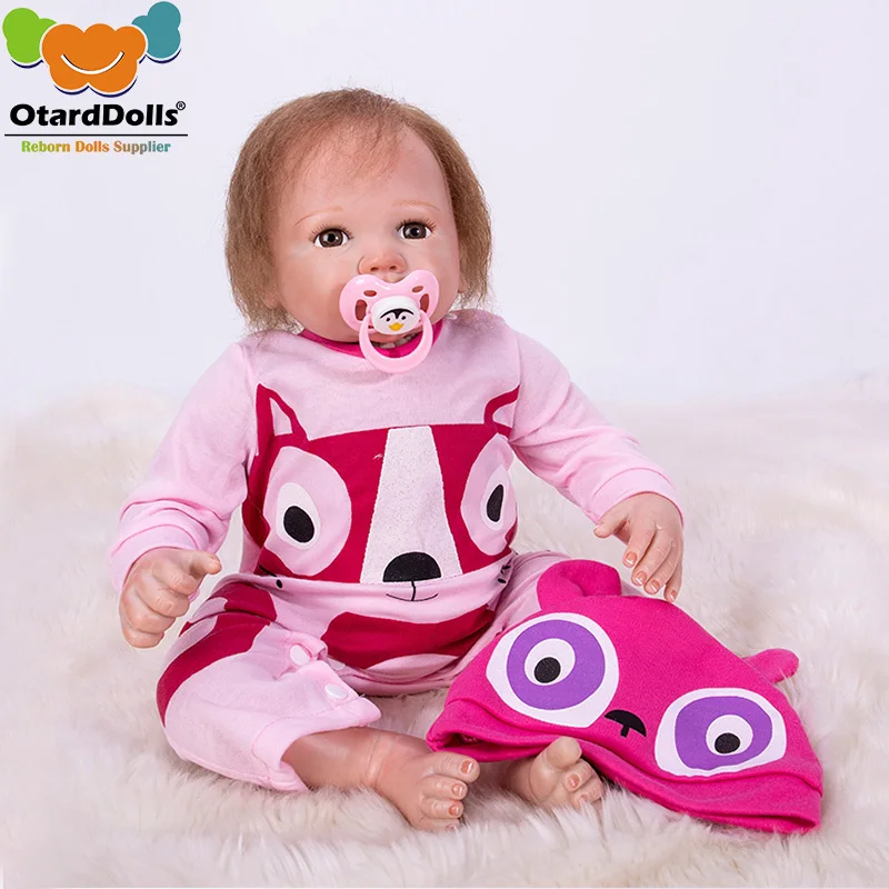 Куклы реборн OtardDolls 20 дюймов мягкие силиконовые куклы для девочек Реборн