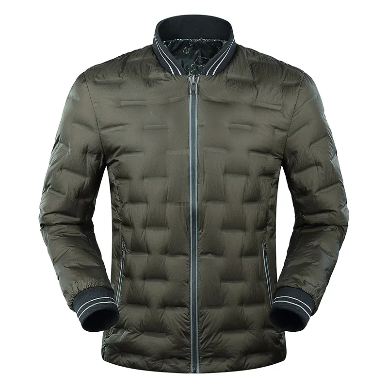 Размера плюс 4XL 5XL 6XL 7XL легкая зимняя куртка-пуховик пальто Для мужчин, зимнее платье, модное Двустороннее пальто Зимняя парка 140-180