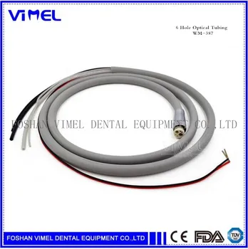 

6 Holes Connecting Hose Tube Cable For Dental Fiber Fibre Optic Handpiece