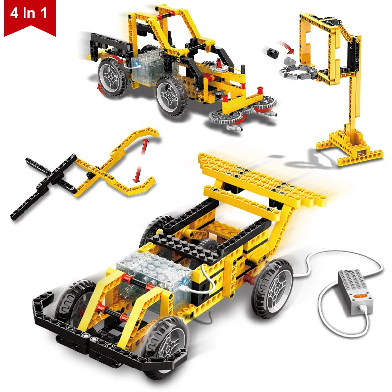 Совместимость Legoed technic power part STEM creator механическое снаряжение образовательная