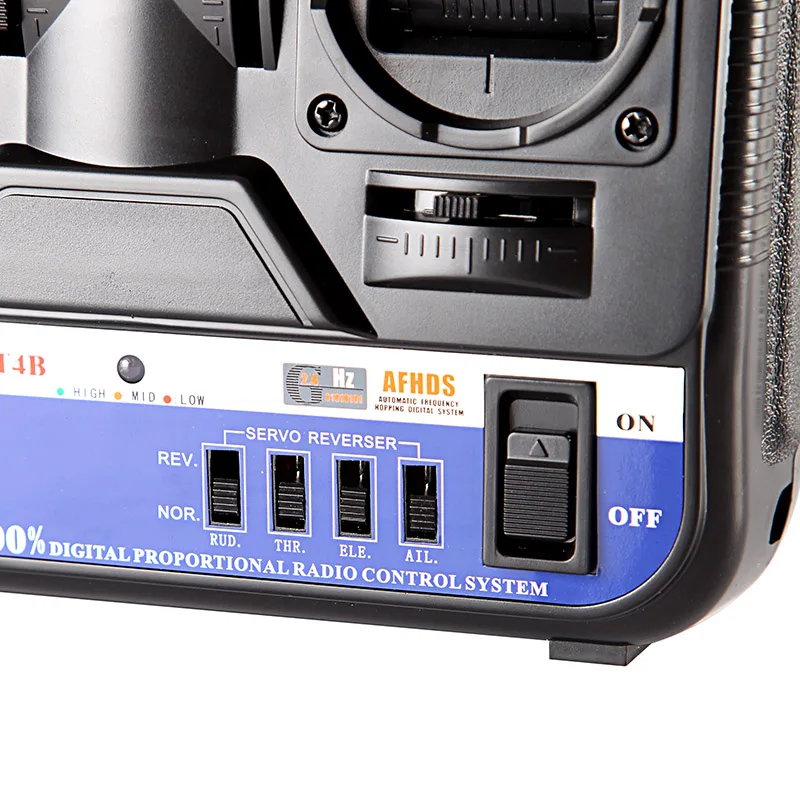 Original FlySky FS-T4B 2.4G 4CH Radio Control RC Transmitter &amp;amp; RC Receiver for RC Airplane Parts (1)