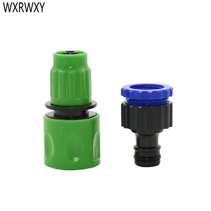 

3/8" hose connector Female 1/2 3/4 to 3/8" water gun hose quick connector 8/11 car wash garden tap Drip irrigation fittings 1pcs