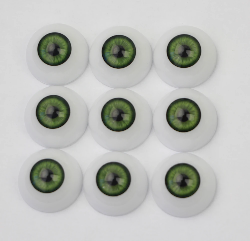 

Realistic Acrylic Doll Eyeballs 22 mm Suit For 22'' Reborn Baby Dolls Accessories 2 Pairs Eyes 3 Bright Color Can Choose
