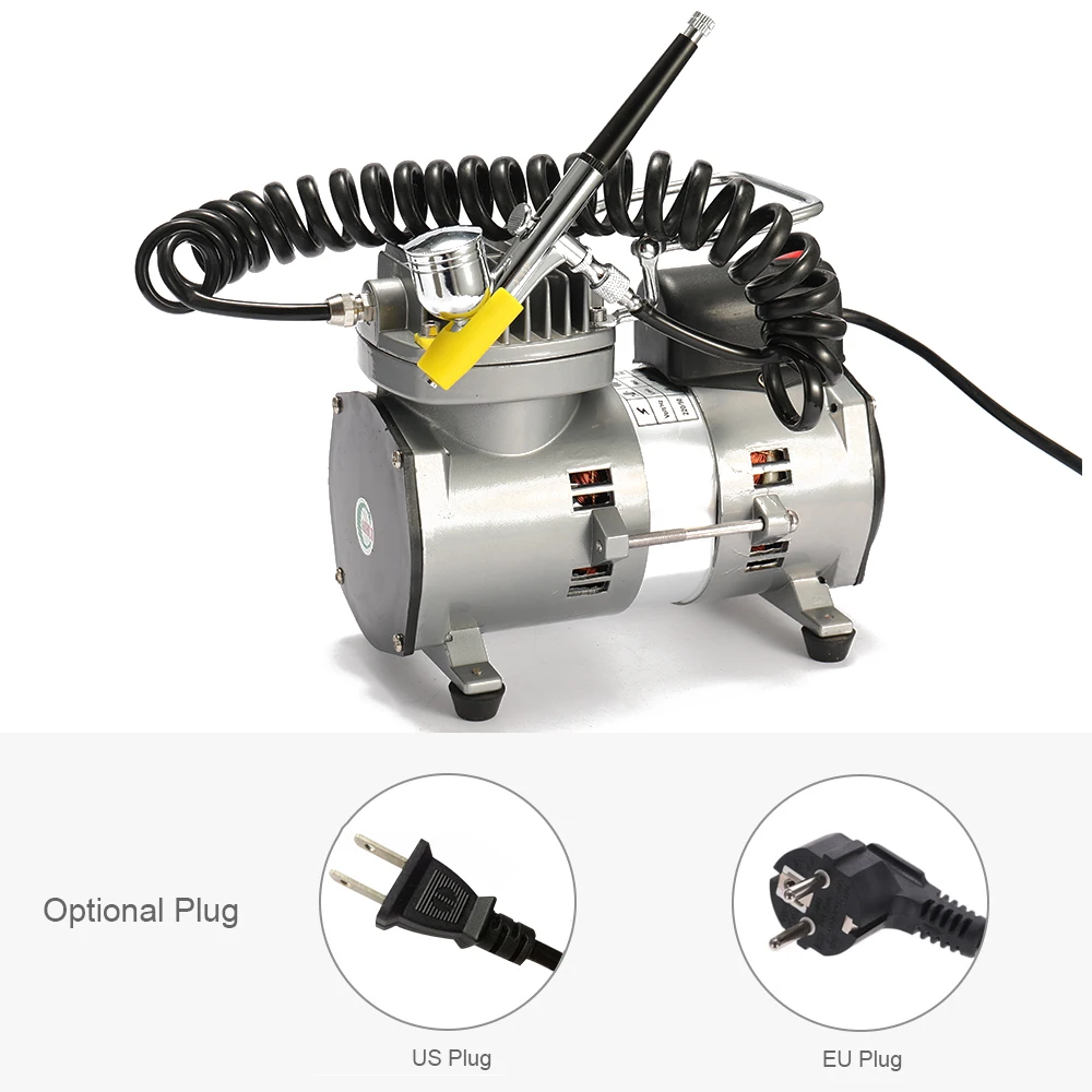 Портативный распылительный насос, ручка, воздушный компрессор, набор для художественной живописи, тату, ремесло, торт, спрей, модель, Красивые наборы аэрографов