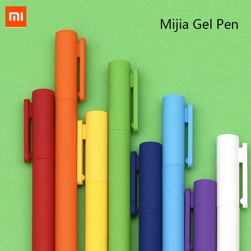 Новинка 8 упаковок гелевая чернильная ручка Xiaomi Kaco K1 0 5 мм нейтральная цветная