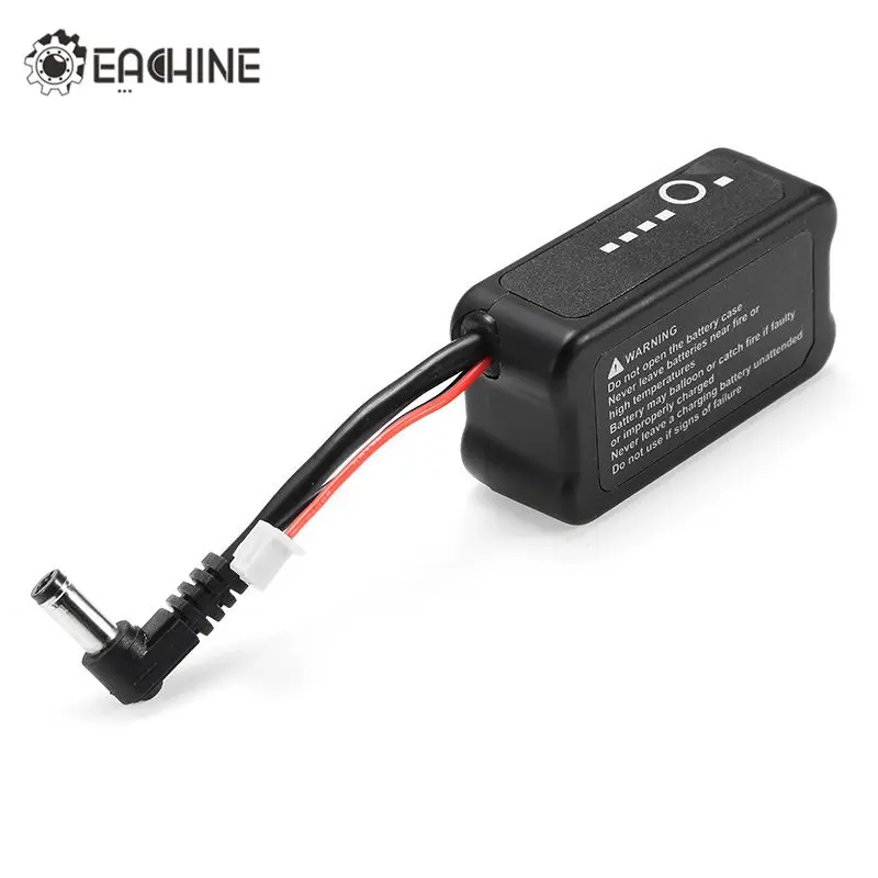 

Eachine EV100 LiPo Battery Rechargeable 2S 7.4V 1000mah DC 2.1mm*5mm 2S Balance Plug For FPV Goggles Fatshark RC Multicopter