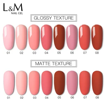 

1 pc/lot ibdgel brand white bottle 15ml Soak off UV LED Gel nail polish Popular coral orange series beauty long lasting