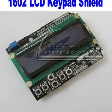 ЖК-дисплей 1602 ЖК-дисплей щит консоли Duemilanove UNO MEGA2560 MEGA1280 Вход и вывода ЖК-дисплея