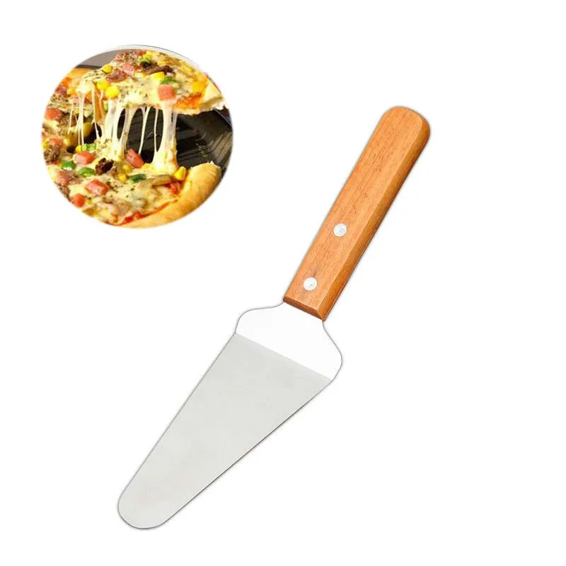 1pc Stainless steel home kitchen tools pizza knife cutter pizza knife