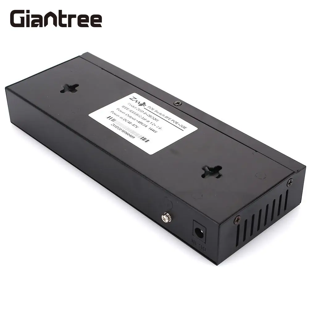 

8 PoE Injector POE Switch Premium Power Over Ethernet Poe Network Switches IP Camera with Power Adapter POE Ethernet Switch