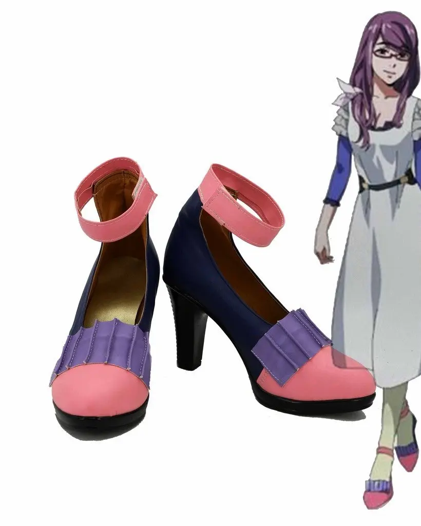 Обувь для костюмированной вечеринки в стиле аниме Tokyo Ghoul Rize Kamishiro на высоком