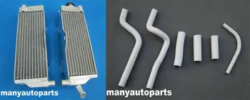 

LEFT with Right ALUMINUM RADIATOR + white hose FOR HONDA CR500R CR500 1991 1992 1993 1994 1995 1996 1997 1998 1999 2000 01