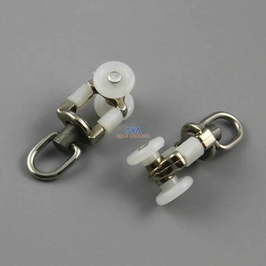 30 Pieces Curtain Track Roller Curtain Track Slide Gliders 15x35mm