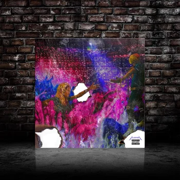 

lil uzi vert luv is rage music album Hip hop music rock music Wall Pictures for Living Room No Frame canvas poster
