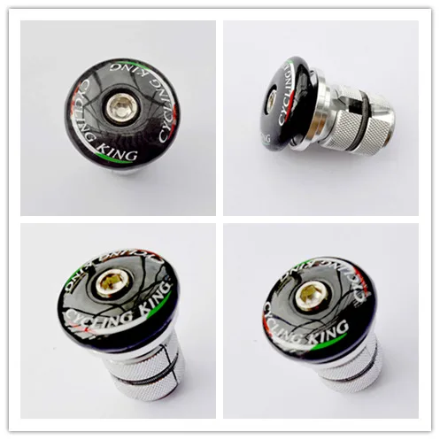 Best cyclingking Carbon Fiber Front Fork Tube Core Lifting Hanging Heart Bicycle Headset Bike Expansion Screw Lock Core Screw top cap