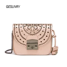 Mujeres de la manera genuina de Cuero Bolsa de Mensajero Bolso de Las Señoras Bolsas Pequeñas Crossbody Famosos Diseñadores Marcas Bolsos de Hombro Niñas