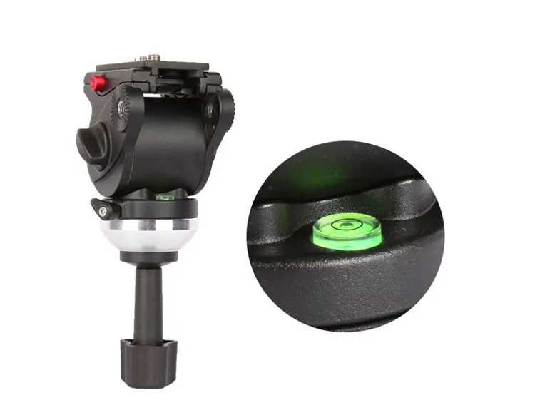 Tripod Fluid Pan Tilt Video Tripod Head W/ Handlein Tripod Heads from