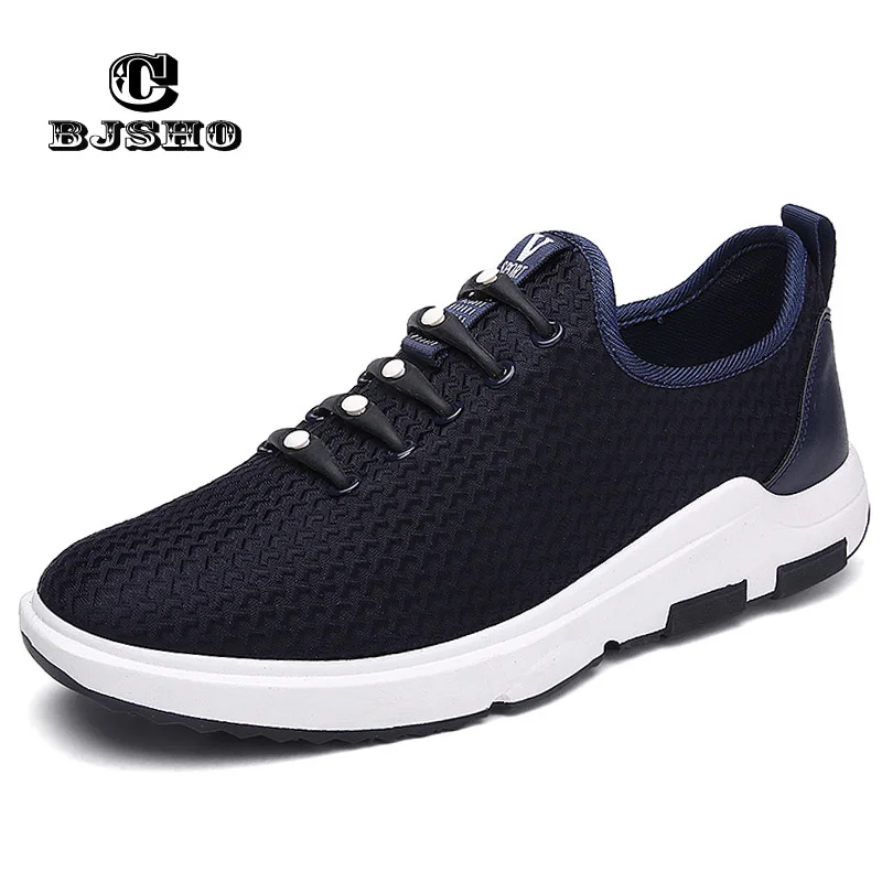 CBJSHO Mesh Breathable Mens Casual Shoes Summer Mens Fashion Flats ...