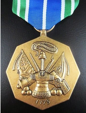 

cheap custom medal Wholesale UNITED STATES ARMY ACHIEVEMENT MEDAL low price custom design military gold medal ribbons
