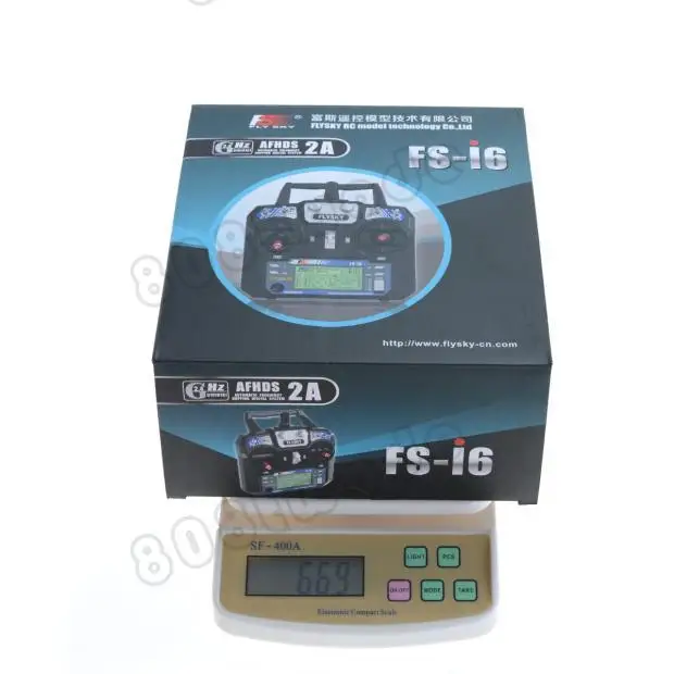

FREE SHIPPING FlySky FS-i6 2.4G 6CH AFHDS RC Transmitter With FS-iA6 Receiver for Airplane Heli UAV Multicopter Drone