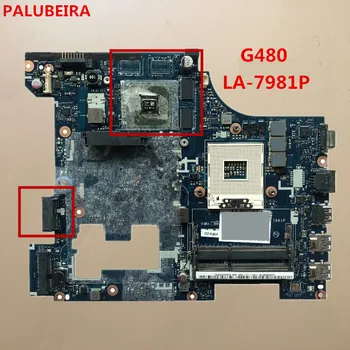 

PALUBEIRA for Lenovo G480 laptop motherboard G480 HM76 QIWG5_G6_G9 LA-7981P tested good free shipping