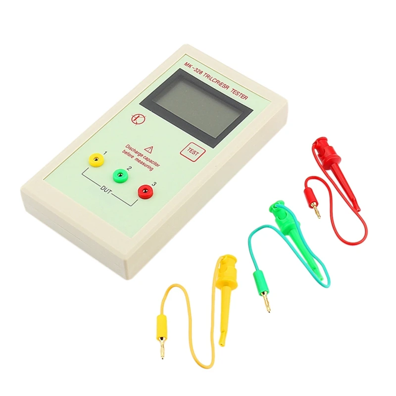 

Mk-328 Transistor Tester Capacitor Esr Inductance Resistor Meter Lcr Npn Pnp Mos