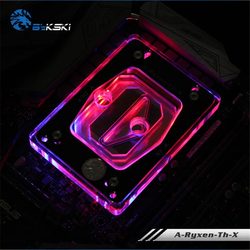 Bykski блок водяного охлаждения процессора для AMD серии 940 AM2+ AM3 AM3+ AM4 X399 RGB/RBW A-Ryzen-ThV2-X