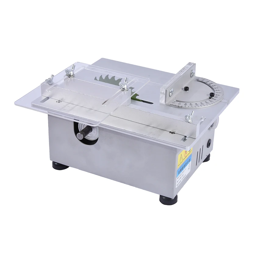 New Miniature High Precision Table Saw DC 24V 7000RPM Cutting Machine DIY Model Saws Precision Carpentry Chainsaw 100W 1.5-10mm