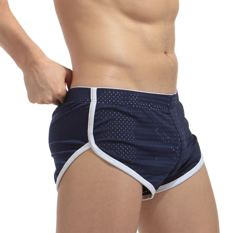Дышащие быстросохнущие мужские спортивные штаны с низкой посадкой, для отдыха, для спортзала, пляжные спортивные свободные Свободные Штаны для бега, сексуальные и солнечные