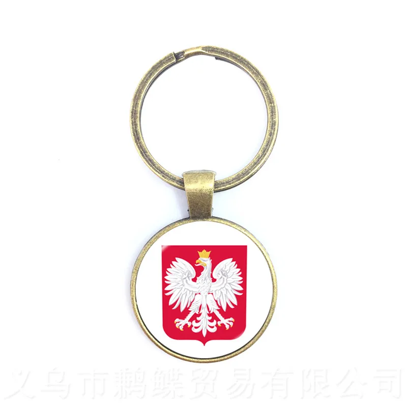 Брелок для ключей с логотипом футбольной сборной Германия Дания польская