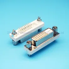 DVI24+ 1 гнездо/разъем 180 градусов solding тип провода DVI разъем