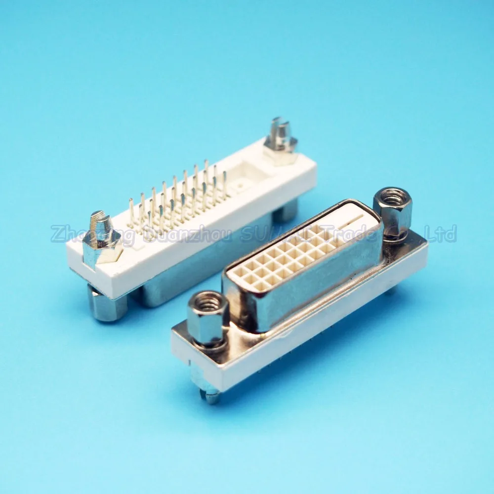 DVI24 + 1 гнездовой разъем/штекер/разъем 180 градусов разъем DVI типа провода
