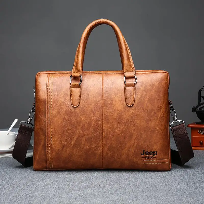 Высокое качество, Классические мужские портфели из натуральной кожи, модная сумка для ноутбука, сумка-мессенджер, женские сумки на плечо, сумка - Цвет: Orange