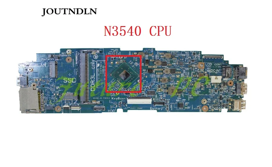 JOUTNDLN для Dell Latitude 11 3150 14230-1 CN-0C1F00 0C1F00 C1F00 материнская плата ноутбука с SR1YW N3540 |