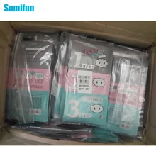 50pcs Holika Holika Pig Nose Clear Black Head Acne Remover Face Mask 3 Step Kit Beauty Cleaning Supplies Free shipping C064