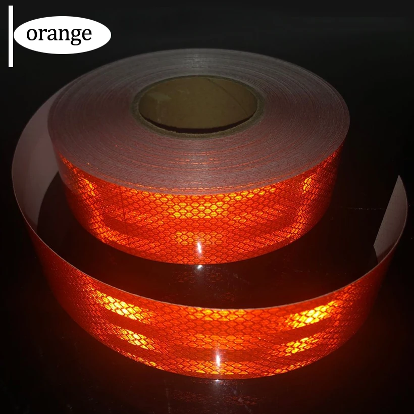 5CMX3M Reflective Strips Car Stickers Car-styling Motorcycle Decoration Automobiles Safety Warning Mark Tape