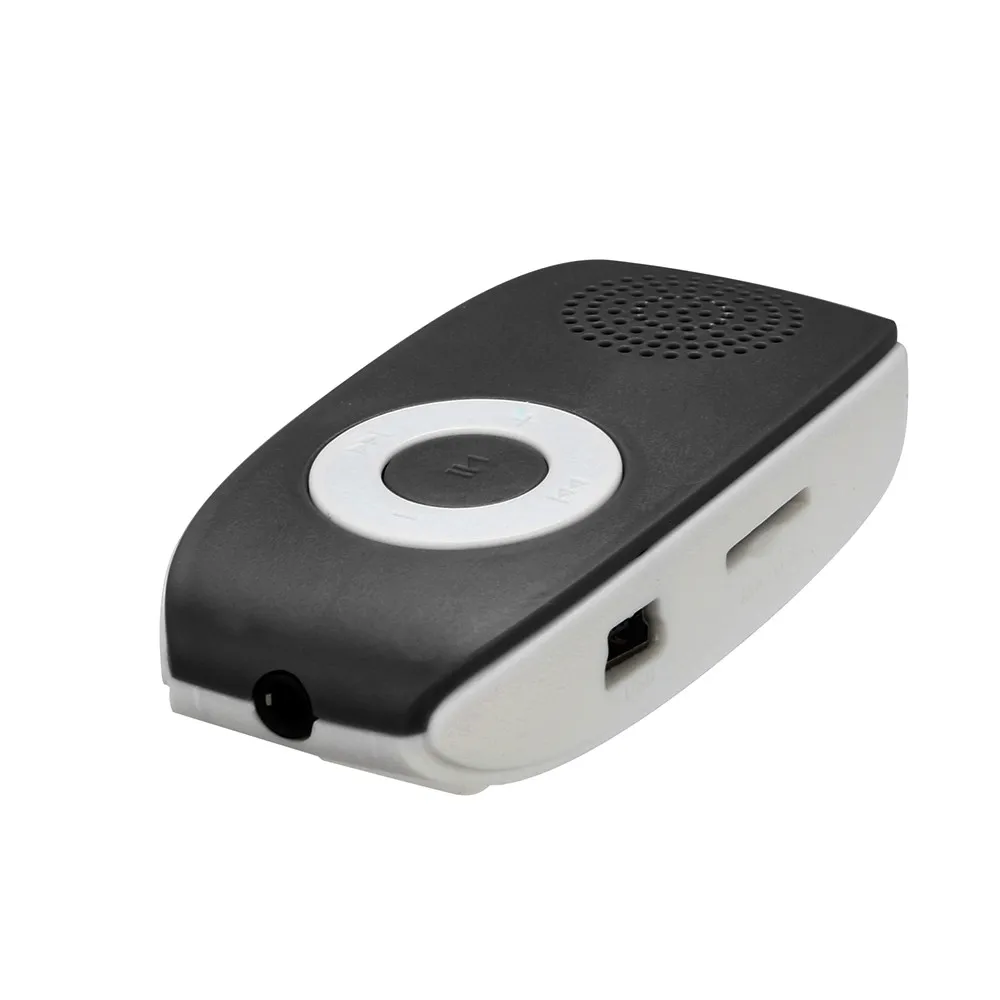 20#5 шт клип USB mp3-плеер Поддержка SD TF карта музыкальный медиа 3,5 мм интерфейс для подключения наушников Встроенный динамик и аккумуляторы