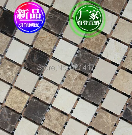 Mixed Color Mosaic Home Improvement Marble Stone