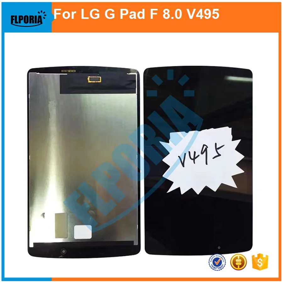 

For LG G Pad F 8.0 V495 V496 Full LCD Display Panel Screen Monitor with Touch Screen Digitizer Sensor Glass Assembly 100% Test
