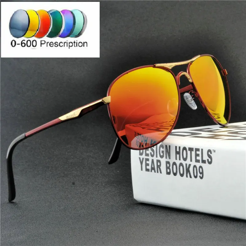 

MINCL Prescription Finished Polarized Myopia Sunglasses Male driving Short sighted Optics Eyewear Myopia fishing sunglasses NX