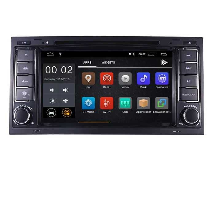 

Android 9.0 car dvd player for VW Touareg T5 Multivan Radio Wifi 3G Bluetooth SD OBD Mirror Link Can bus Steering wheel Control
