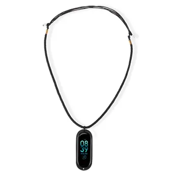 

For M4 Double Hole Silicone Shell With Necklace Rope Double Hole Diy Universal For M3 Watch Screen Protector Shell