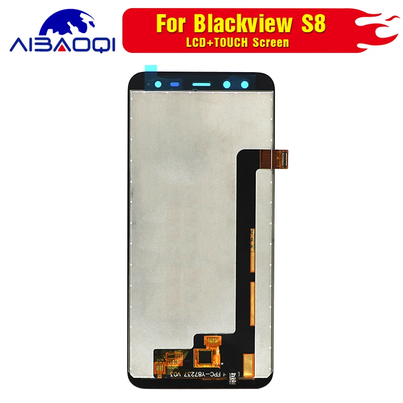 Blackview S8 ЖК-дисплей Дисплей+ Сенсорный экран в сборе для Blackview S8 инструменты+ 3 М клей