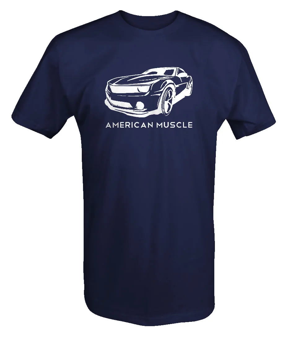 Новейшая модель; футболка Для мужчин футболка Веселая Футболка Для мужчин Летний американский масл-Chevy Camaro Ss Z28 гоночный V8 Car-T рубашка