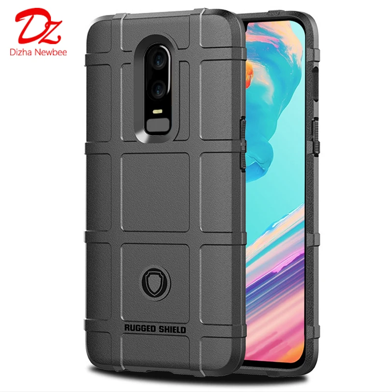 

For Oneplus 6 case all-inclusive silicone protective cover TPU Rugged shield 1+6 drop-resistant soft case