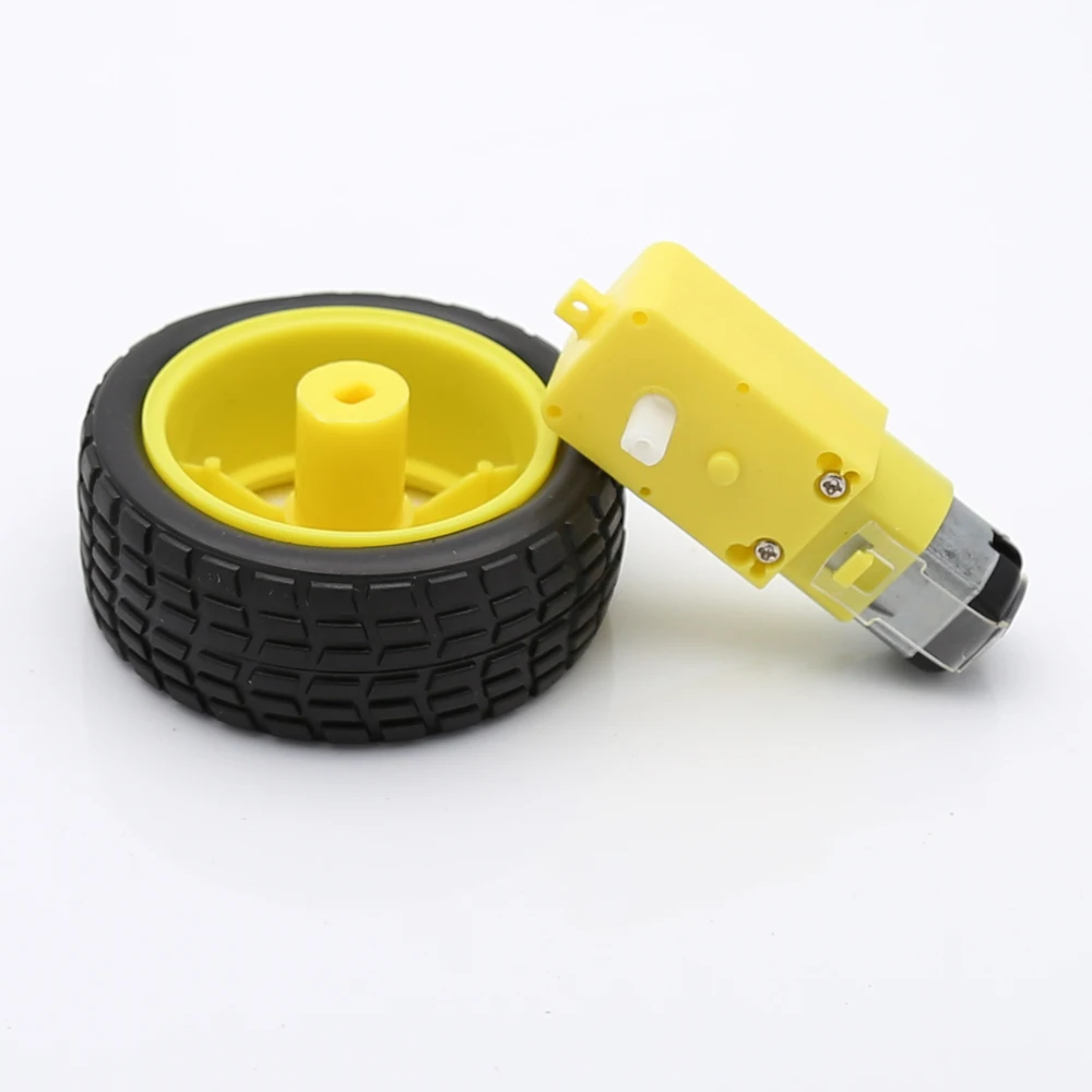 Buy Smart Car Robot Plastic Tire Wheel with DC 3 6v