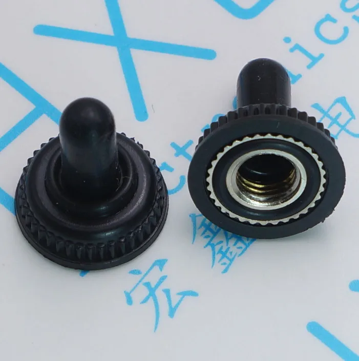 40pcs Toggle Switches 6MM toggle switch waterproof cover waterproof
