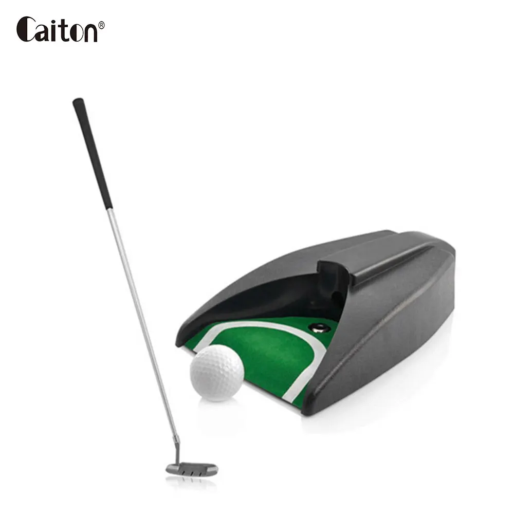 Caiton Golf automatic putting cup Indoor golf putting hole golf putt cup auto returning golf cup practice training cup training 